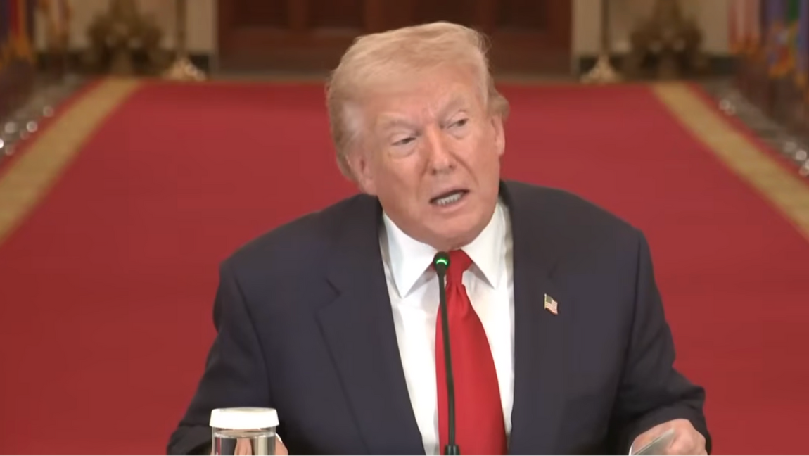 President Donald Trump. Foto: CNBC/YouTube