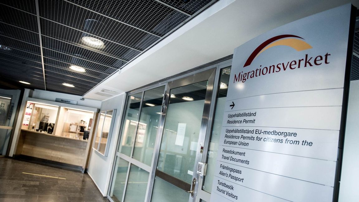 Migrationsverket i Solna. Foto: Marcus Ericsson / TT 