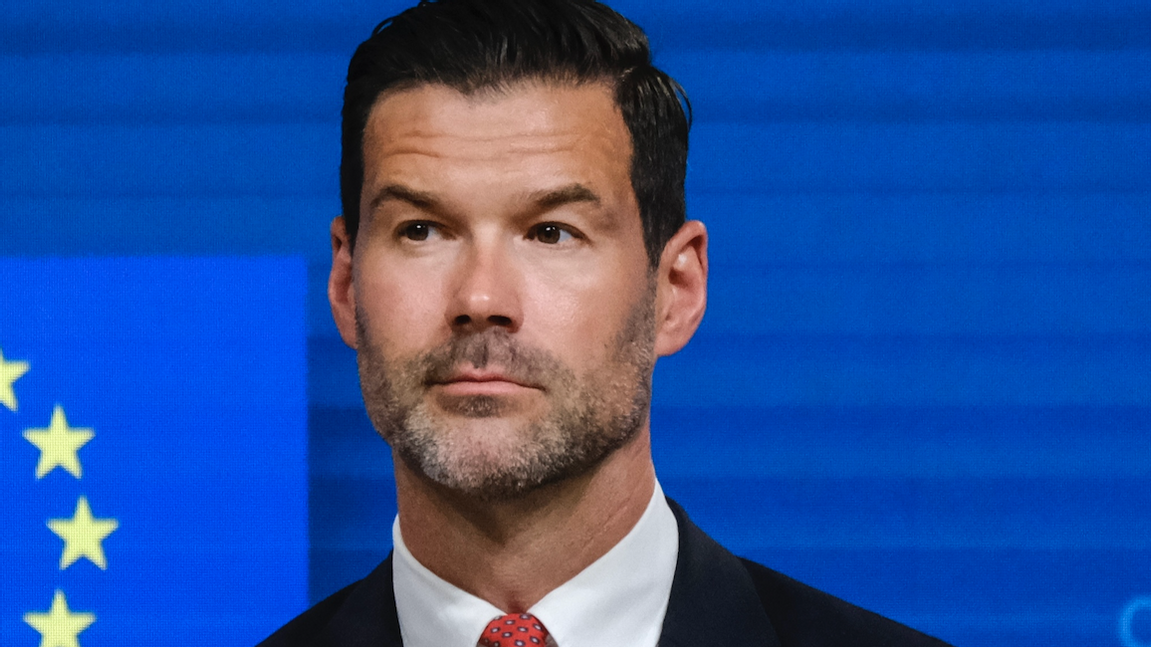 Migrationsminister Johan Forssell (M). Foto: EU/Wikimedia Commons