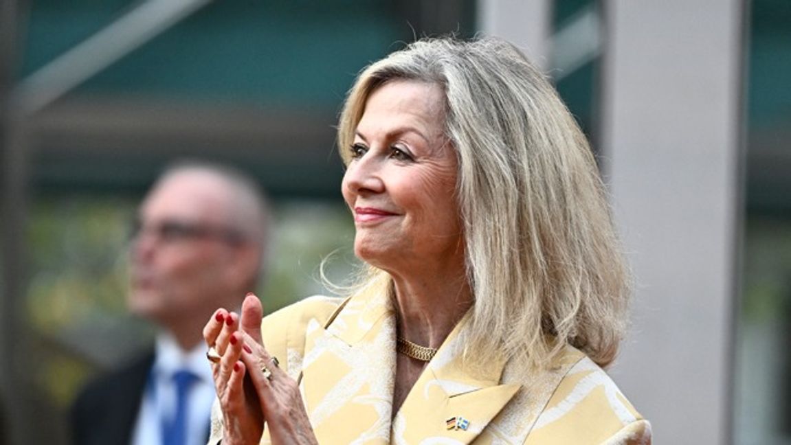 Veronika Wand-Danielsson är Sveriges ambassadör i Tyskland och deltar flitigt i den politiska debatten på X. Foto: Christine Olsson/TT
