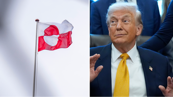 President Donald Trump har upprepat sina hot om att ta kontroll över Grönland, något som väckt stark kritik från både republikanska senatorer och Danmarks regering. Foto: Scanpix/AP/TT