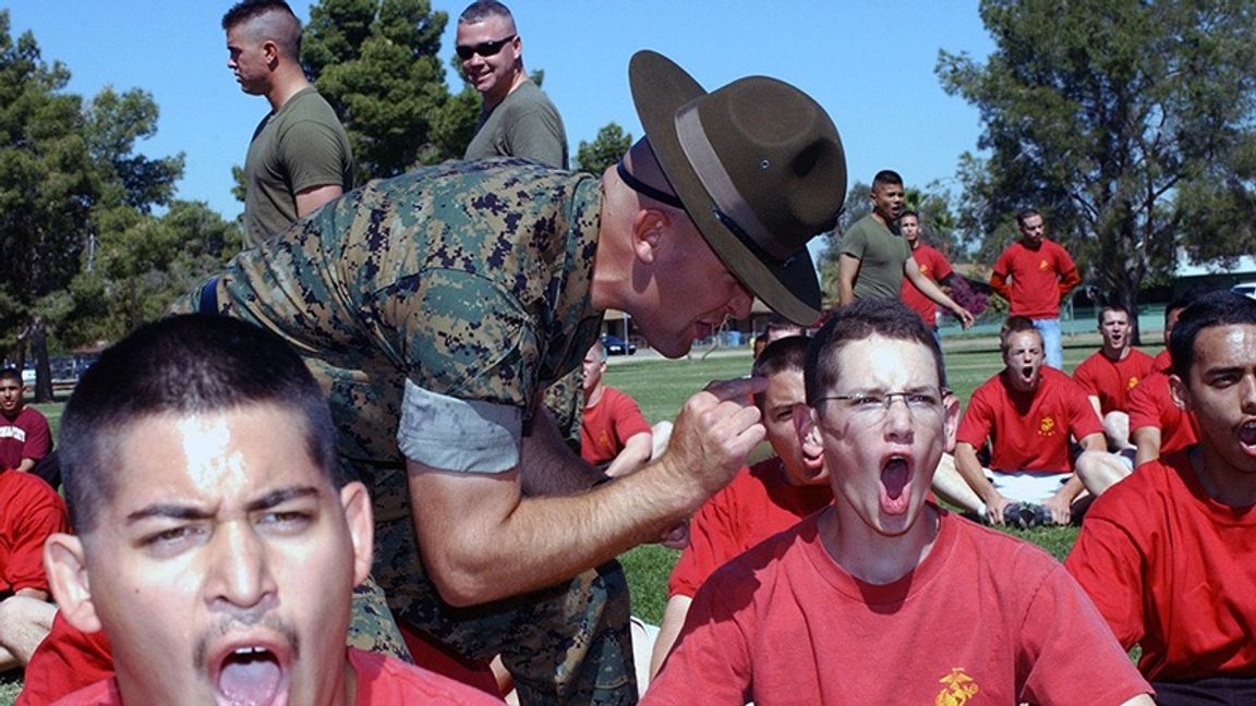 US Marines kan komma att inför könsneutralt tilltal för sina instruktörer. Foto: USMC (public domain)