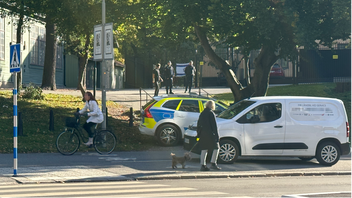 Israels ambassad på Strandvägen 58. Foto: Läsarbild