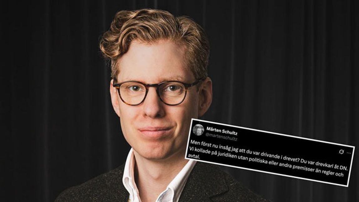 Kvartals VD Ludde Hellberg. Foto: Pressbild/Skärmbild från X.