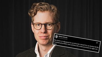 Kvartals VD Ludde Hellberg. Foto: Pressbild/Skärmbild från X.