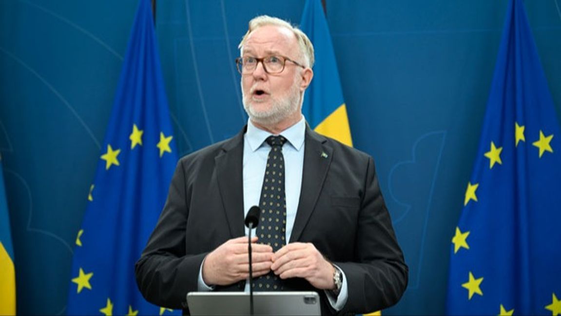 Partiledare för Liberalerna Johan Pehrson. Foto: Fredrik Sandberg/TT.