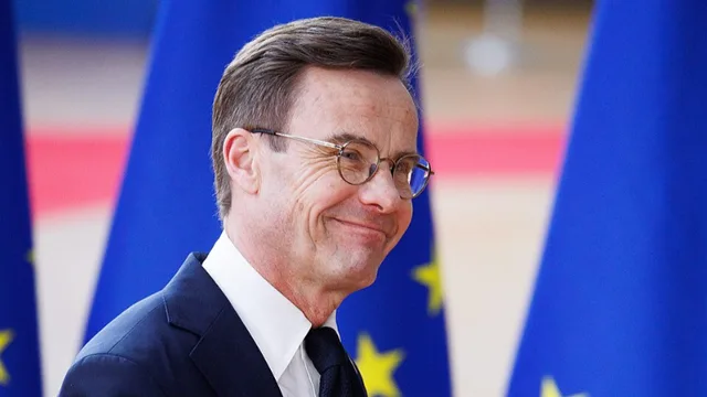 Statsminister Ulf Kristerssons regering får tummen upp av högerväljarna. Foto: © European Union, 2026, CC BY 4.0, via Wikimedia Commons