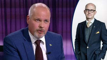 Justitieminister Morgan Johansson (S). Foto: Ur SVT:s 30 minuter.