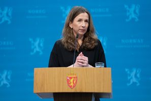 Justitieminister Astri Aas-Hansen fick se stortinget säga ja till lagförslaget om en samtyckeslag. Arkivbild. Cornelius Poppe/NTB/TT