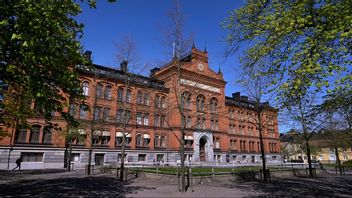 Södra latins gymnasium på Södermalm i Stockholm, en av skolorna som portar ungdomsförbund. Foto: Janerik Henriksson/TT. 