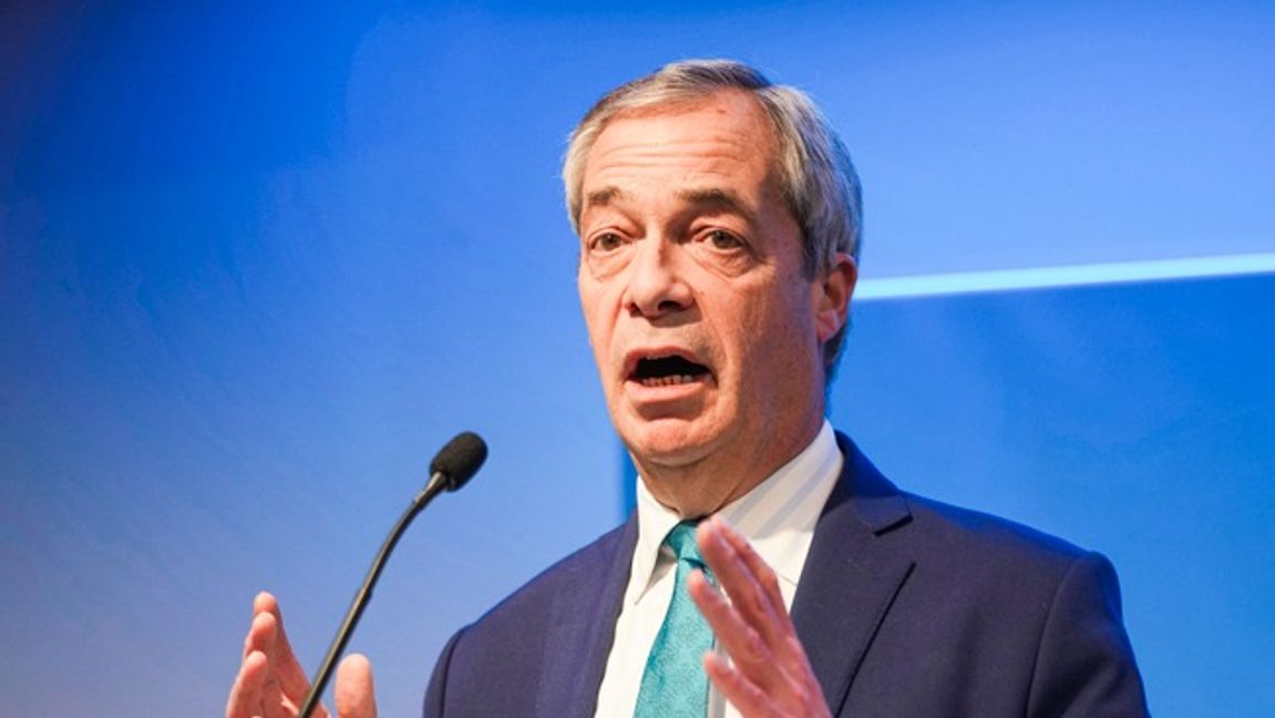 Nigel Farage. Foto: AP