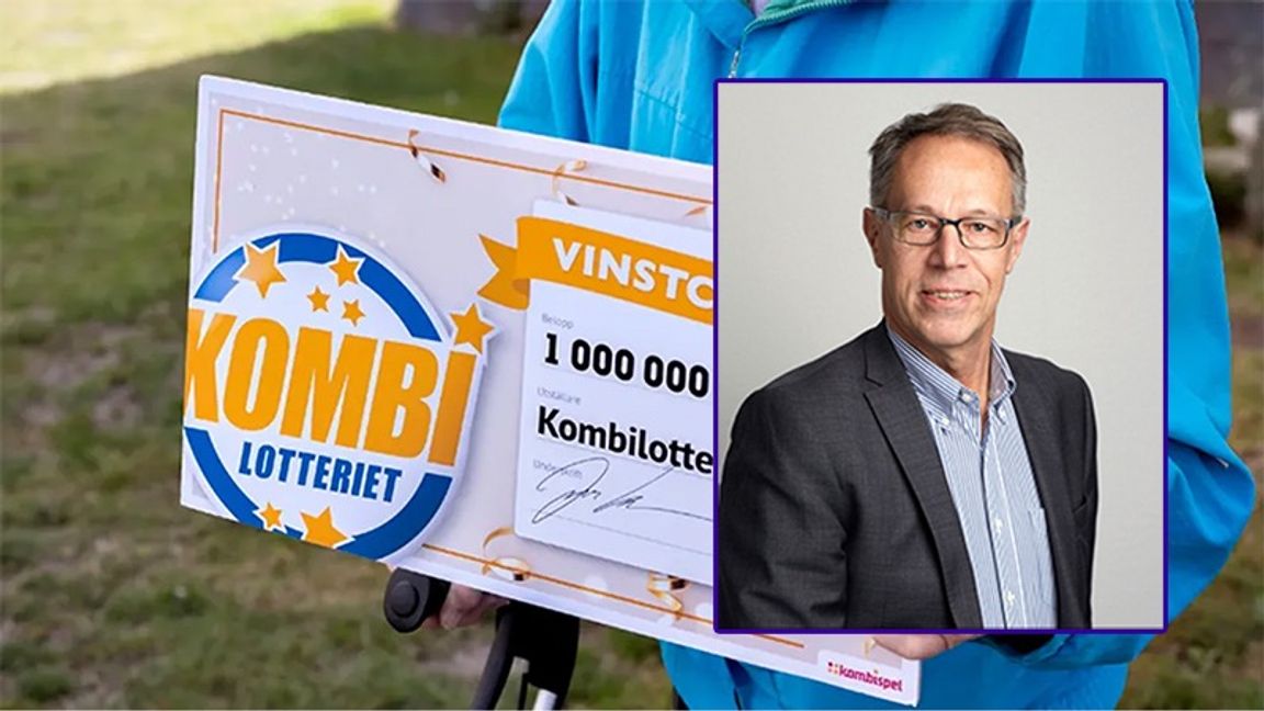 Kombilotteriets ordförande Sten Olsson. Foto: Pressbilder Kombilotteriet / A-lotterierna