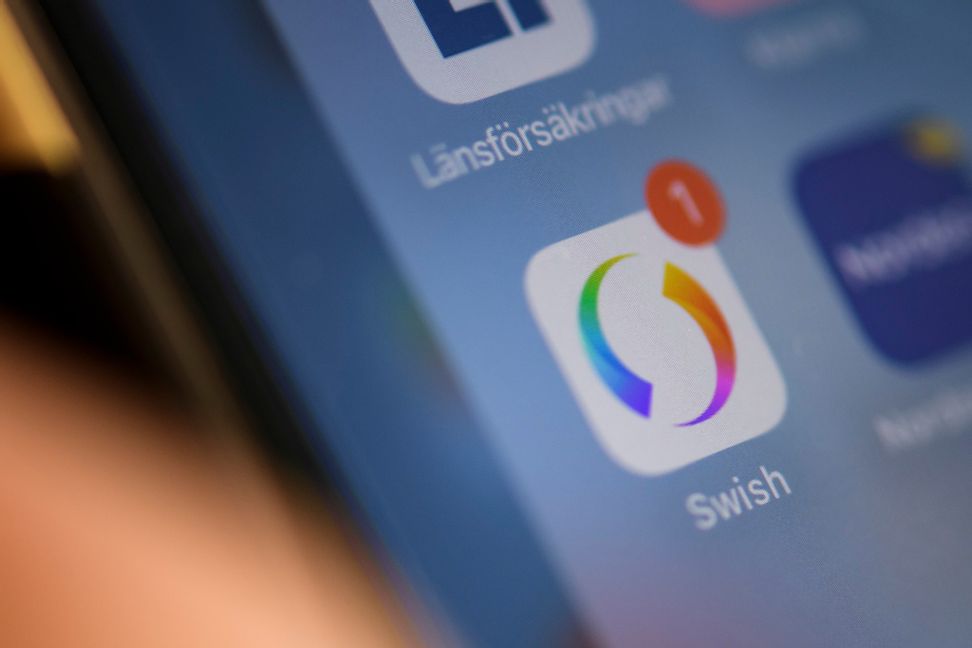 Användare har återigen problem med betaltjänsten Swish. Arkivbild. Oscar Olsson/TT