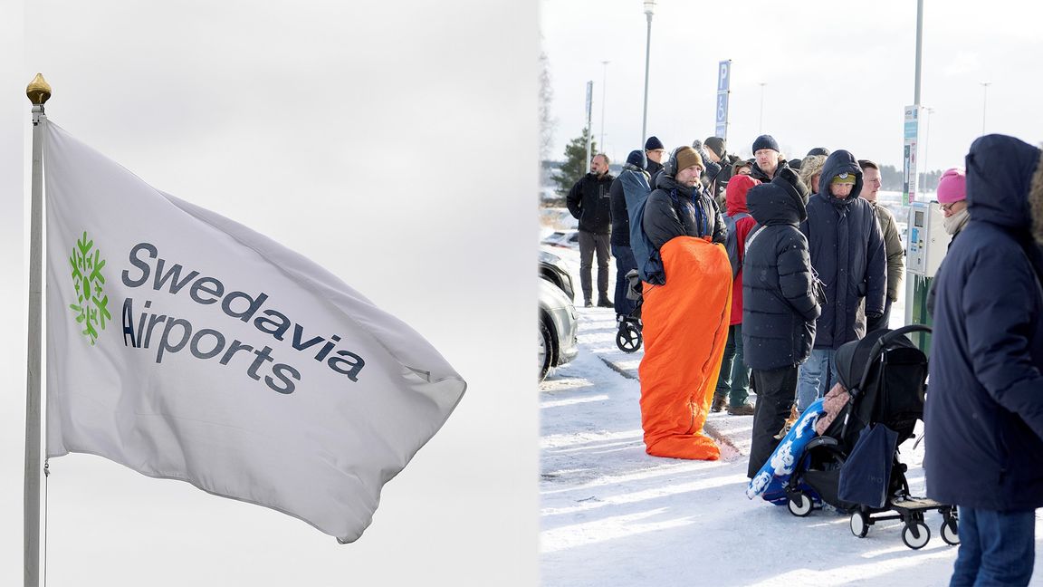 Köerna på Arlanda är inte anledning nog att få ersättning för missat flyg. Foto: Stina Stjernqvist/Jessica Gow/TT