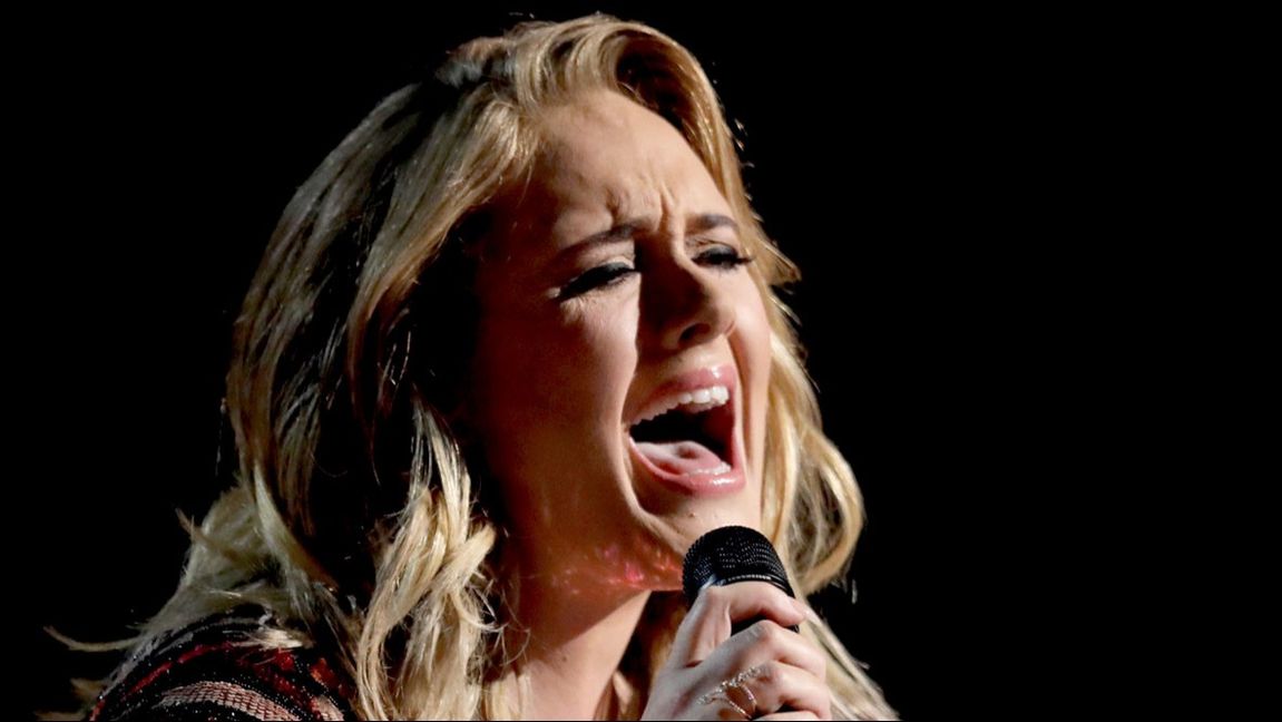 Adele slår rekord. Foto: Matt Sayles/AP