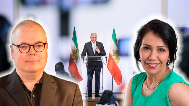 Hans kejserliga höghet, kronprins Reza Pahlavi av Iran. Foto: Thomas Padilla / TT