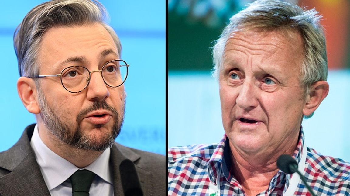 Kristdemokraternas Staffan Danielsson tror att hans förra parti lever farligt. Foto: Fredrik Sandberg/Pontus Lundahl/TT