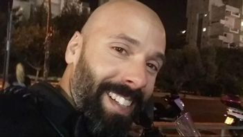 Israeliske säkerhetsvakten och trebarnspappan Chen Amir sköts till döds av en palestinsk terrorist. Foto: Privat