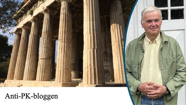 Torsten Sandström driver sedan länge anti-pk-bloggen. Foto: Faksimil av bloggen