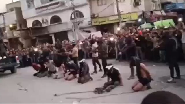 Hamas genomför avrättningar i Gaza.