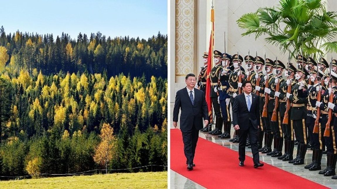 Genrebild. Public domain  Bongbong Marcos and Xi Jinping in 2023
