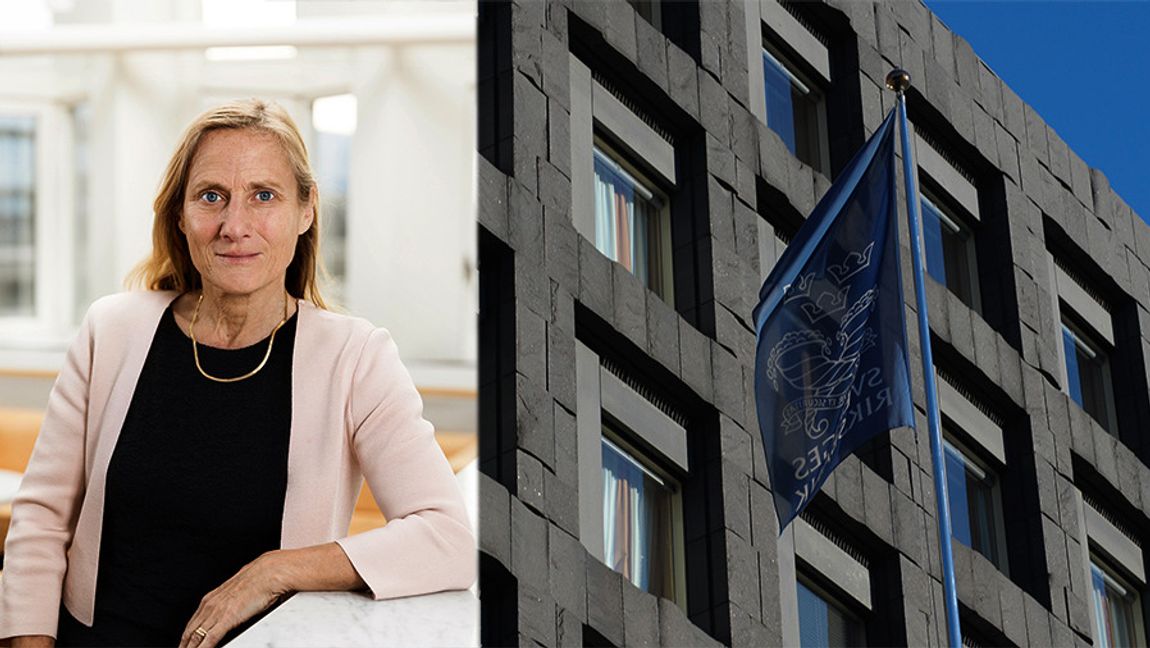 Eva Julin biträdande avdelningschef på stabsavdelningen på Riksbanken. Pressbild Sveriges riksbank, fotograf: Sandra Birgersdotter Ek. Foto: Leif R Jansson / SCANPIX / TT