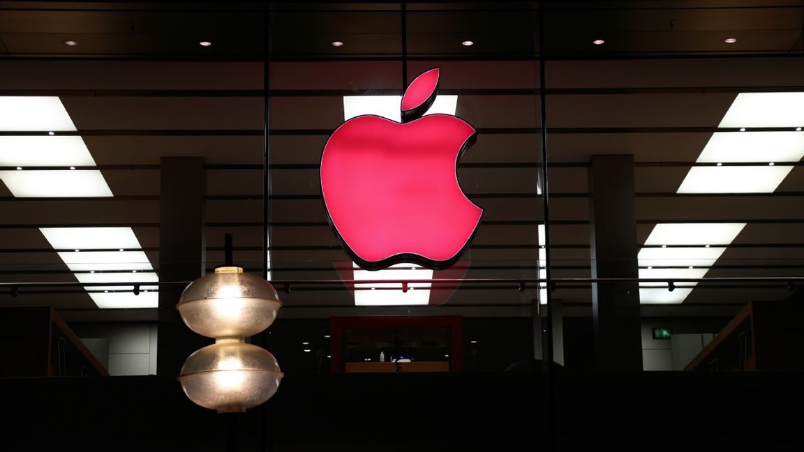 Apple ger rött ljus åt försäljning i Ryssland. Arkivbild. Foto: Matthias Schrader/AP/TT