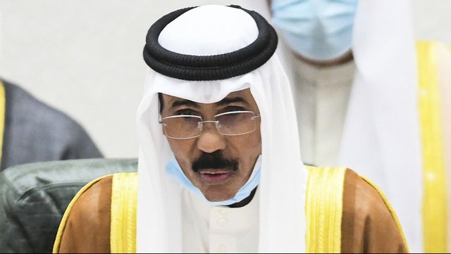 Nawaf al-Ahmad al-Sabah då han tillträdde 2020. Foto: Jabr Abd Al-Khalig/AP/TT