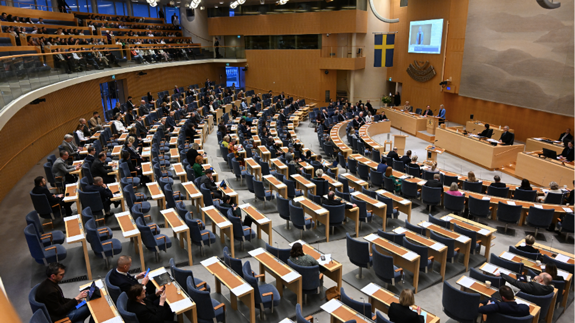 Riksdagsledamöterna kommer att få höjda arvoden från och med 1 januari 2023. Foto: Fredrik Sandberg/TT
