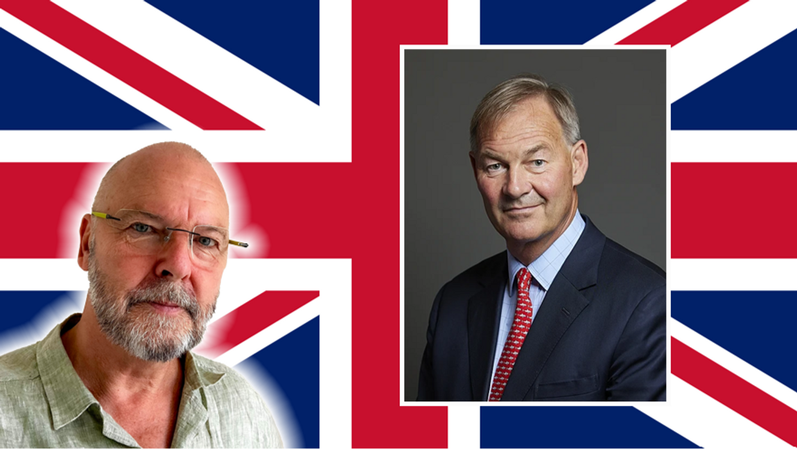 Rupert Lowe – Storbritanniens räddare i nöden? Foto: Unknown author, Public Domain, via Wikimedia Commons / (Lowe) Laurie Noble, CC BY 3.0, via Wikimedia Commons