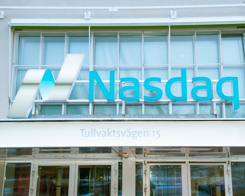 Nasdaqs huvudkontor vid Frihamnen i Stockholm. Arkivbild. Jakob Åkersten Brodén/TT