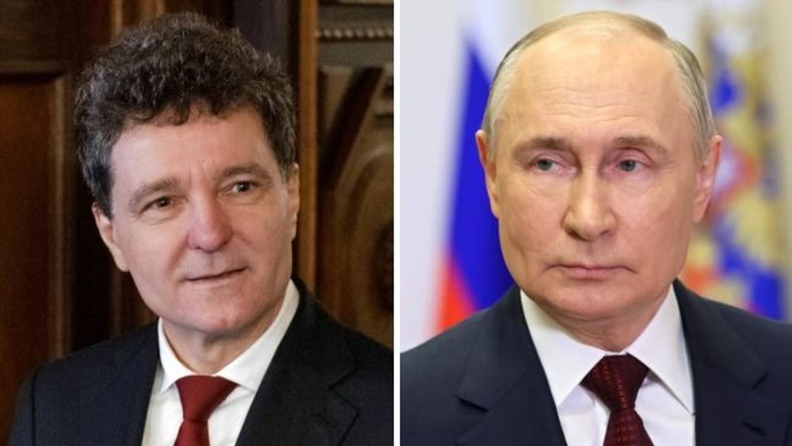 Nicușor Dan och Vladimir Putin. Foto: FinnishGovernment, CC BY 4.0 / Kremlin.ru, CC BY 4.0