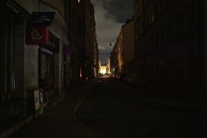 Kolsvart på Bondegatan på Södermalm i Stockholm. Foto: Viktoria Bank/TT