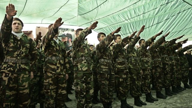 Hur många av dessa Hizbollah-krigare är fortfarande i livet? Foto: Tara Todras-Whitehill / TT