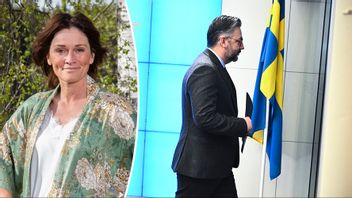 – Det har gått åt väldigt mycket energi i det här partiet till att låtsas att världen ser annorlunda ut än vad den gör, säger Helena Lundgren efter partiledaren Muharrem Demiroks avgång. Foto: Centerpartiet/Claudio Bresciani/TT