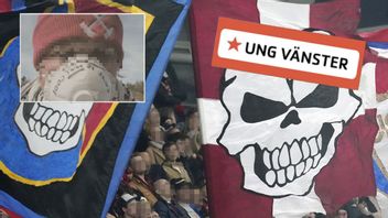 En känd fotbollshuligan dömd för flera brott sitter som ledamot i Ung Vänsters förbundsstyrelse. Foto: Björn Larsson Rosvall/TT/ Facebook 