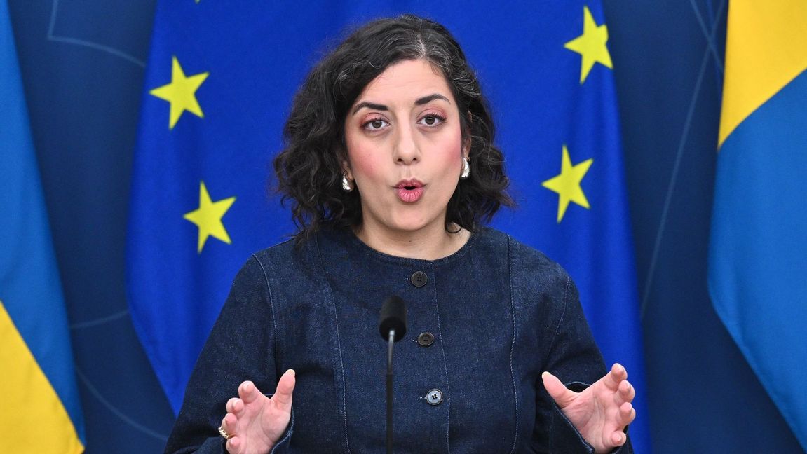 Liberalernas partiledare Simona Mohamsson. Foto: Claudio Bresciani/TT