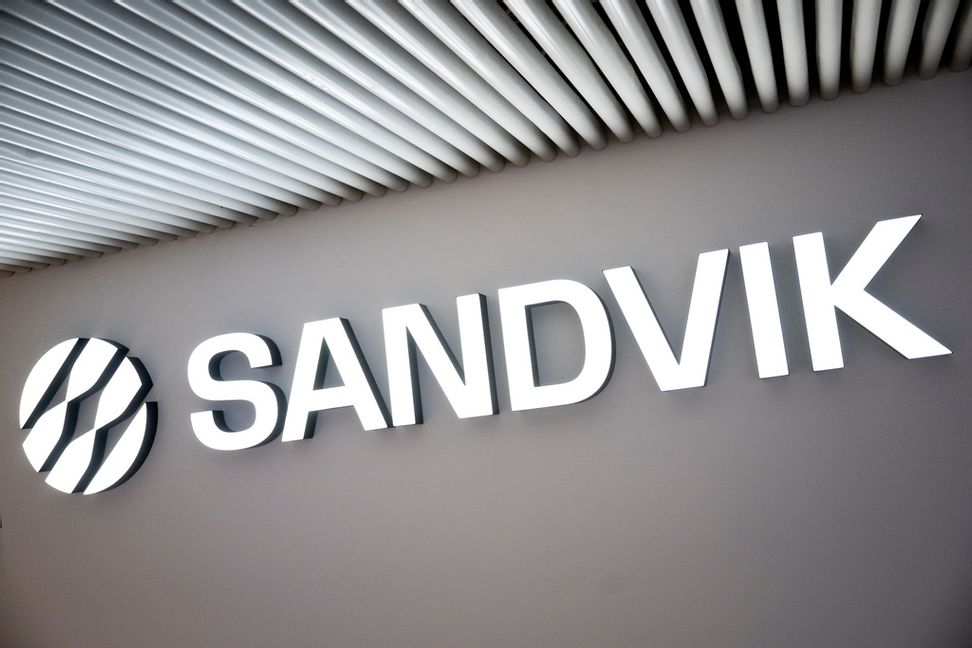 Sandvik genomför nedskärningar och varnar för negativ resultateffekt i andra kvartalet. Arkivbild. Foto: Henrik Montgomery/TT