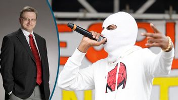 1.Cuz rappade på en klimatdemonstration i Stockholm tidigare i höstas. Foto: Christine Olsson/TT