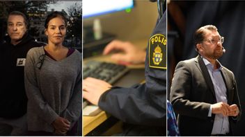 Patrik Sjöberg och Sara Nilsson har arbetat mot grooming och pedofiler sedan 2021. Nu införs Lex Dumpen enligt Jimmie Åkesson (SD). Foto: Dumpen/Fredrik Sandberg/Oscar Olsson/TT