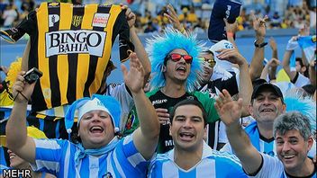 Jublande argentinska fans. Genrebild. Foto: Mohammad Reza Abbasi (CC BY-SA 4.0)