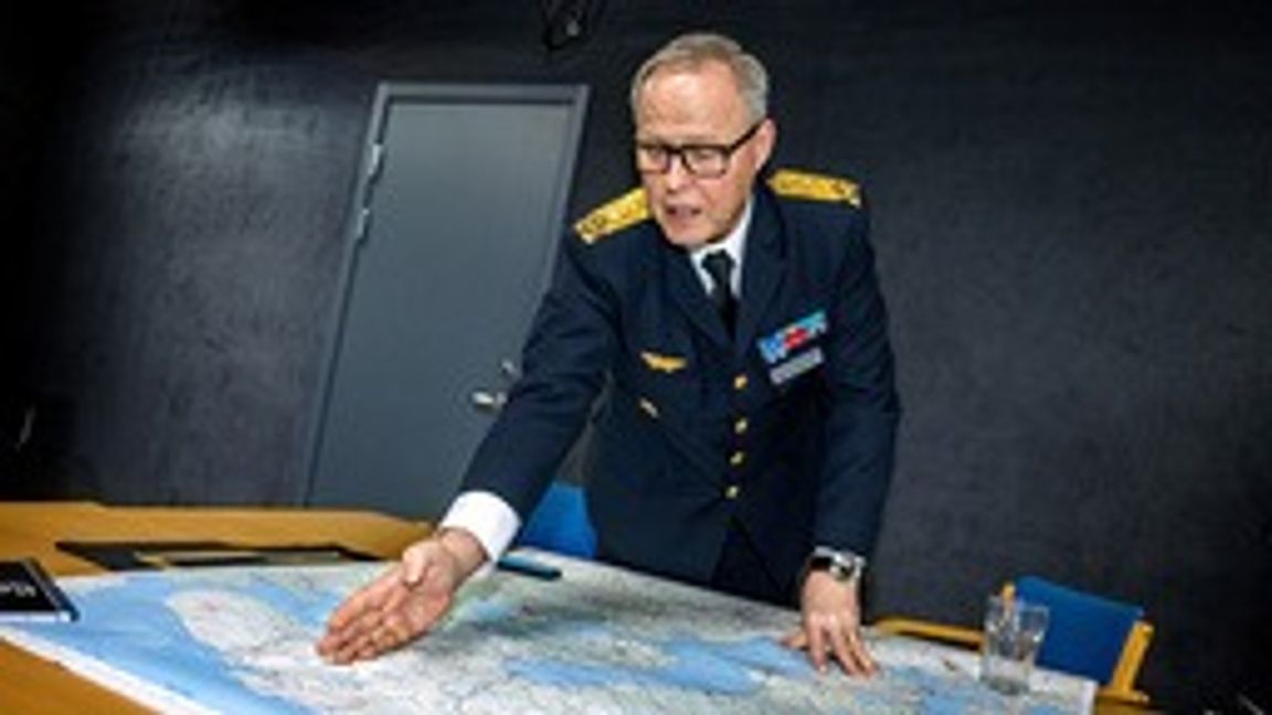 Generallöjtnant Carl-Johan Edström, chef för försvarsstaben. Arkivbild. Foto: Claudio Bresciani/TT