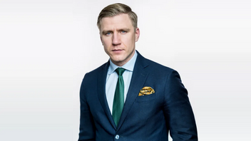 Fredrik Kärrholm kandiderar till riksdagen för Moderaterna. Foto: Karl Gabor