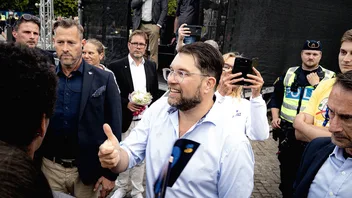 Nu väntar frågan om Jimmie Åkesson och Sverigedemokraterna är berett att släppa kravet på ministerposter för att i stället säkra sin politik genom förhandling. Foto: Axadem, CC BY 4.0, via Wikimedia Commons