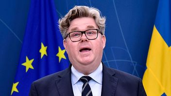 Justiteminister Gunnar Strömmer. Bild: Axel Narving / TT