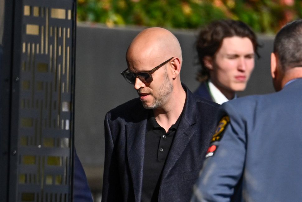 Daniel Ek, grundare och vd för Spotify, utanför Grand Hotel i Stockholm. Arkivbild. Foto: Christine Olsson/TT