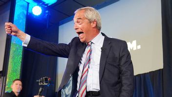 Reform UK, under ledning av Nigel Farage (bilden), rönte stora framgångar i de brittiska lokalvalen. Foto: Owen Humphreys/AP/TT