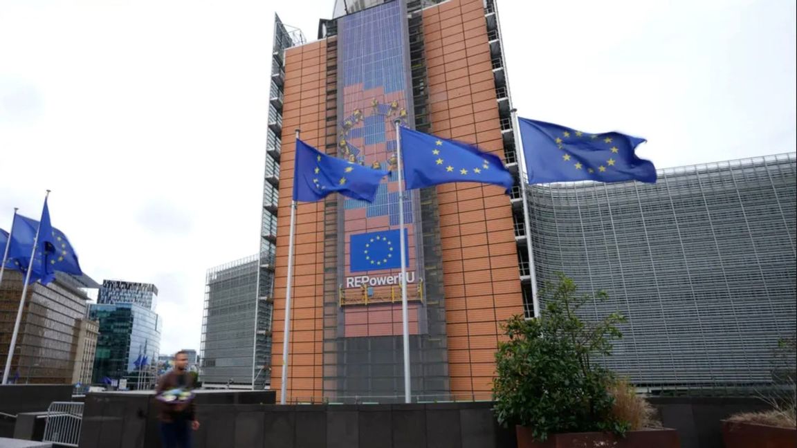 EU:s huvudkvarter i Bryssel Foto: Virginia Mayo/AP/TT