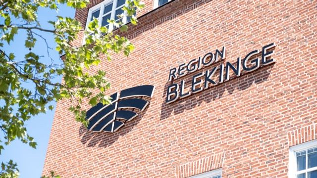 Foto: Region Blekinge.