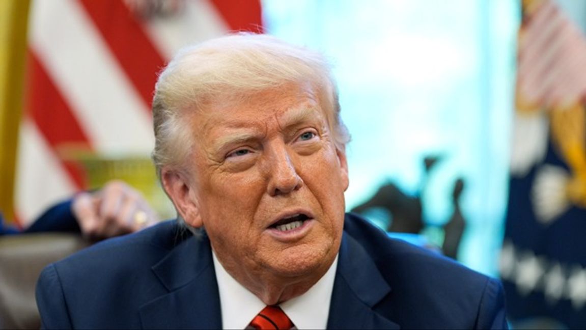 USA:s president Donald Trump vill nå ett avtal med Iran. Foto: AP